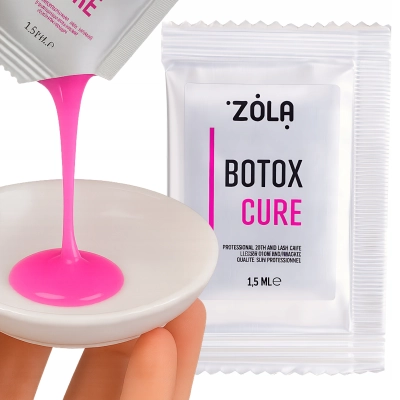 Zola Botox botoks Cure zabieg odżywka do brwi i rzęs 1,5ml w saszetce