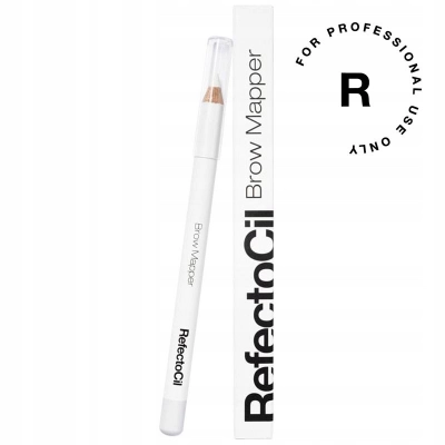 Kredka do geometrii rysunku konturu brwi Refectocil Brow Mapper biała 1,2g