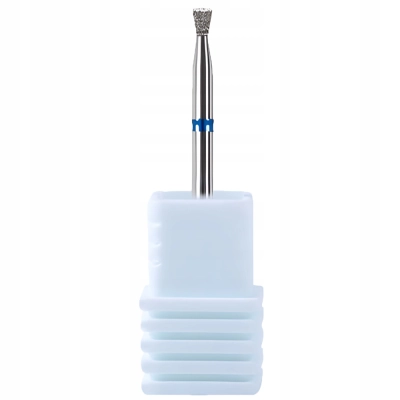 FREZ diamentowy ODWRÓCONY STOŻEK 2,3x3mm do skórek średni