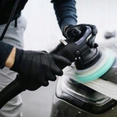 Rękawiczki jednorazowe nitrylowe czarne ZARYS r. XS 100 sztuk BEZPUDROWE