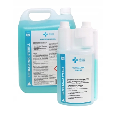 Płyn do mycia dezynfekcji narzędzi Ultrasonic STERILL 1L GOTOWY do myjek