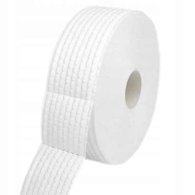 Waciki do MANICURE bezpyłowe W ROLCE 500 SZTUK grube mocne 5x5cm trwałe