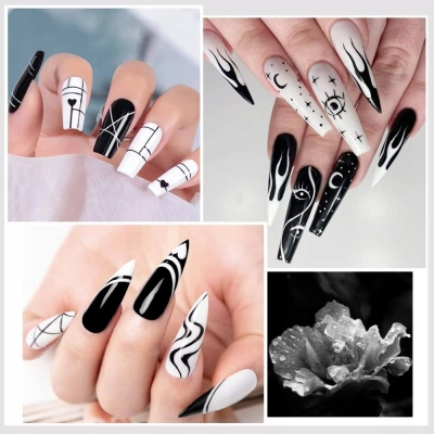 Paint gel żel do zdobień biały white 5ml Excellent PRO High Pigment 001