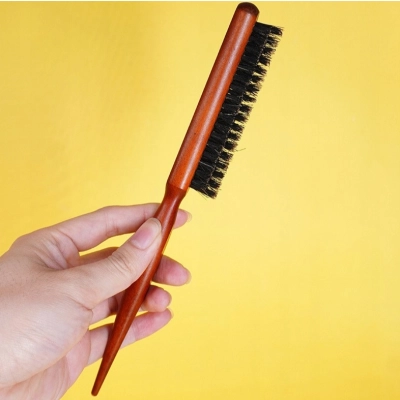 SZCZOTKA kokówka do TAPIROWANIA włosów KOKA wąska drewniana