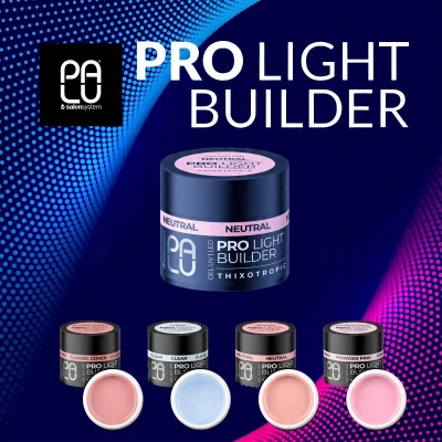 PALU żel do paznokci budujący Pro Builder Gel SOFT WHTE biały 45g