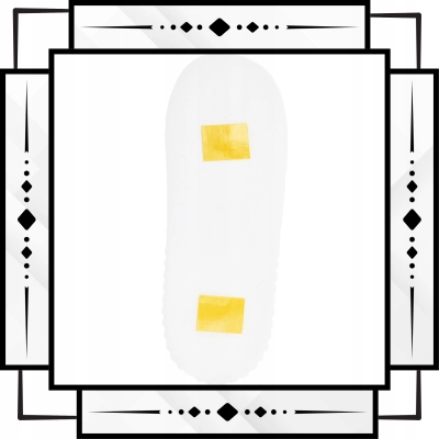 KLAPKI kapcie pod stopy opalanie natryskowe JEDNORAZOWE samoprzylepne 50szt