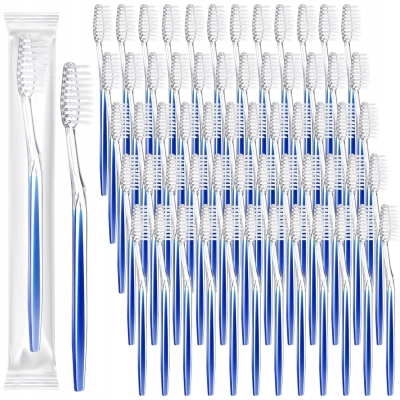 100x Szczoteczki do zębów jednorazowe do fluoryzacji higienizacji dzieci