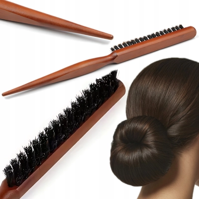 SZCZOTKA kokówka do TAPIROWANIA włosów KOKA wąska drewniana