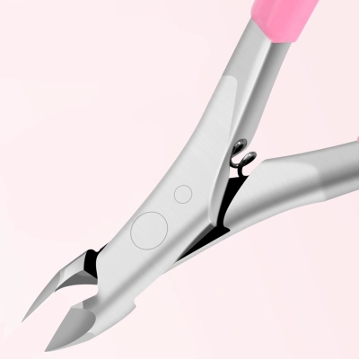 CĄŻKI Profesjonalne do Skórek MANICURE ostre solidne różowe 5mm