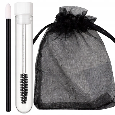 GOTOWY ZESTAW upominek dla klientki w woreczku APLIKATOR i SZCZOTECZKA