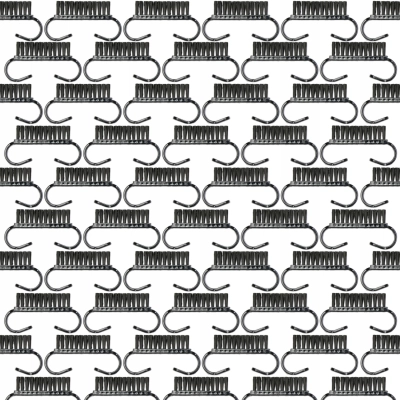 SZCZOTECZKI jednorazowe do Usuwania PYŁU Manicure czarne 50szt w pudełeczku