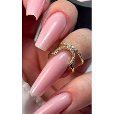 Excellent PRO Thixo budujący żel do paznokci LED UV Light French Pink 50g