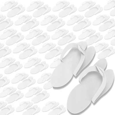 50 PAR JAPONKI klapki JEDNORAZOWE z pianki EVA do PEDICURE UNIWERSALNE
