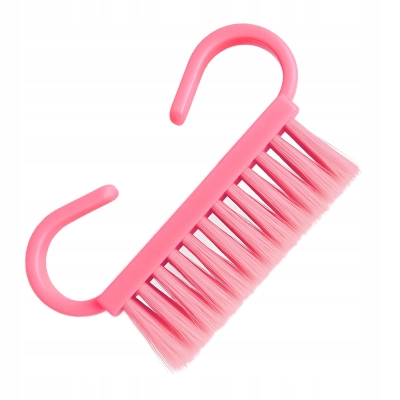 SZCZOTECZKI jednorazowe do paznokci czyszczenia pyłu MANICURE różowe 50szt