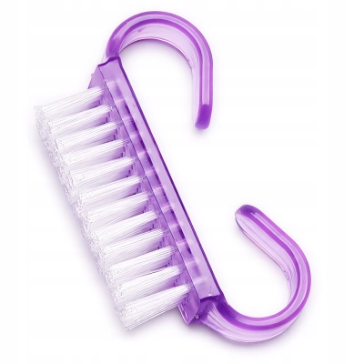 SZCZOTECZKI jednorazowe do Usuwania PYŁU Manicure fioletowe 50szt w pudełku