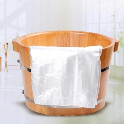 50 sztuk worki WORECZKI jednorazowe PEDICURE 60x50 cm foliowe do myjki stóp