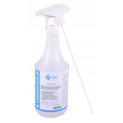 Płyn do dezynfekcji powierzchni Alpinuseptol Neutral 1l + SPRYSKIWACZ