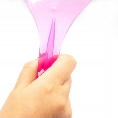 MASKA ochronna fryzjerska chroniąca twarz uniwersalna różowa 5 SZTUK