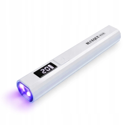 MINI LAMPA LED UV latarka DO PAZNOKCI KOSMETYCZNA przenośna BEZPRZEWODOWA