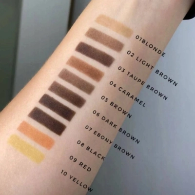 ZOLA Henna pudrowa do koloryzacji brwi 10g 02 light brown jasny brąz