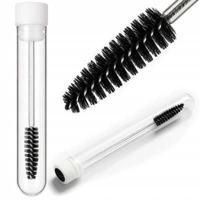 SZCZOTECZKA spiralka do RZĘC BRWI do makijazu w tubie 1 sztuka CZARNA