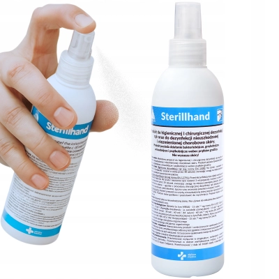 Płyn do dezynfekcji rąk skóry preparat bakteriobójczy SterillHand 250ml