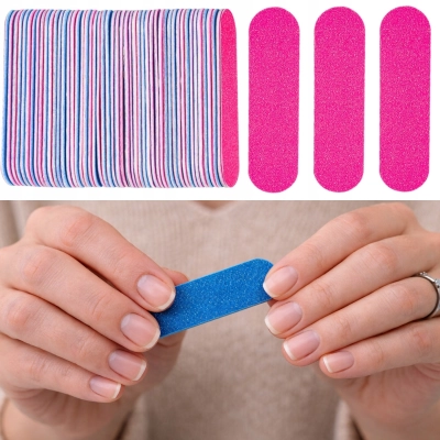 PILNICZKI PILNIKI jednorazowe do paznokci 100szt 180/240 małe PROSTE