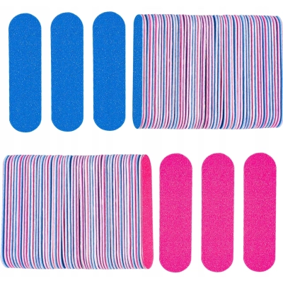 PILNICZKI PILNIKI jednorazowe do paznokci 100szt 180/240 małe PROSTE