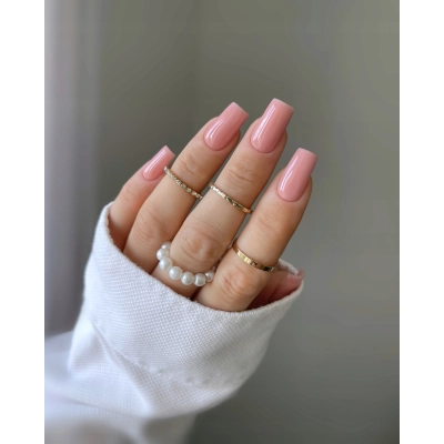 YOSHI PLASTIKOWE FORMY SZABLONY DO PRZEDŁUŻANIA PAZNOKCI TURKUS 400 szt.