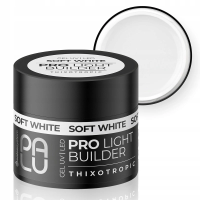 PALU żel do paznokci budujący Pro Builder Gel SOFT WHTE biały 45g