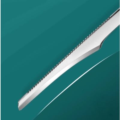 SKROBAK nożyk ŚCINAK do pięt usuwania zrogowaciałego naskórka STAL 13cm