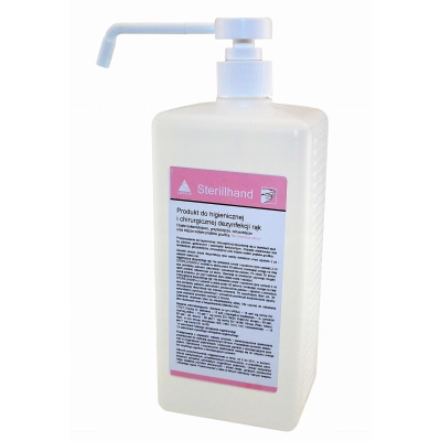 Żel preparat do dezynfekcji rąk skóry Alpinus STERILLHAND 500ml z pompką