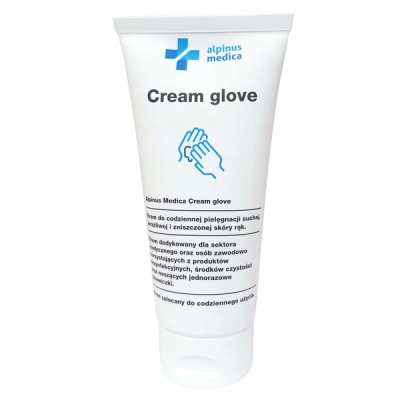 Krem do rąk barierowy Alpinus Medica 100 ml regenerujący nawilżający WIT. E