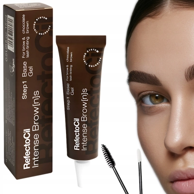 RefectoCil Intense Brow[n]s farbka do brwi Chocolate Brown 15ml+SZCZOTECZKI