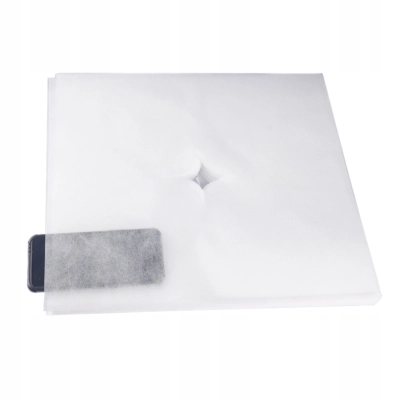 Podkłady jednorazowe kwadratowe ochraniacze pod twarz 100 sztuk włókninowe