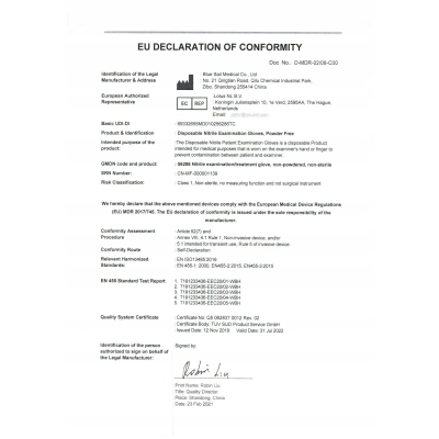 Rękawiczki jednorazowe nitrylowe czarne ZARYS r. XS 100 sztuk BEZPUDROWE