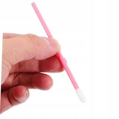 GOTOWY ZESTAW upominek dla klientki w woreczku APLIKATOR i SZCZOTECZKA róż