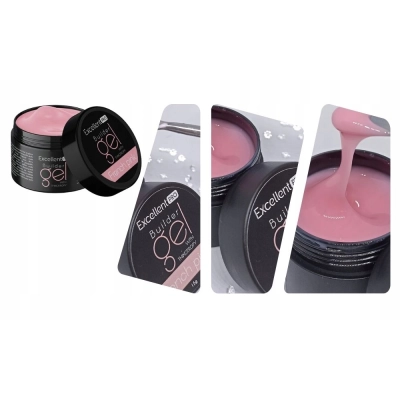 Excellent PRO Builder Thixo French Pink 50g żel budujący do paznokci różowy