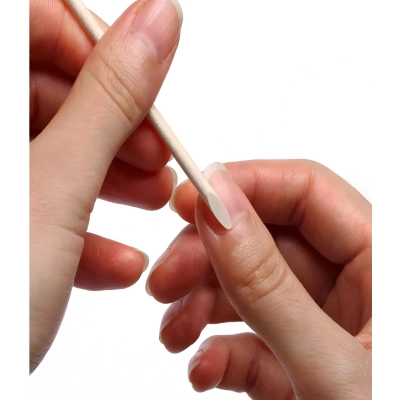 DREWNIANE PATYCZKI DO SKÓREK DO MANICURE 100 SZT