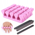 Separatory piankowe EVA do paznokci manicure PEDICURE 100 par ( 200 sztuk )