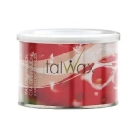ITALWAX Wosk WŁOSKI do depilacji w puszce 400ml STRAWBERRY truskawka
