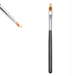 Pędzelek PŁASKI do cieniowania zdobień OMBRE paznokci manicure babyboomer