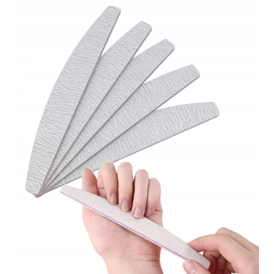 5 sztuk Pilnik do paznokci gradacja 100/180 łódka pilniczki manicure