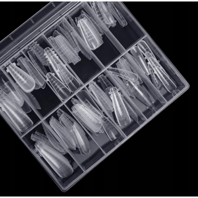 Tipsy Dual Formy do Poly Gelu 120 sztuk Balerina