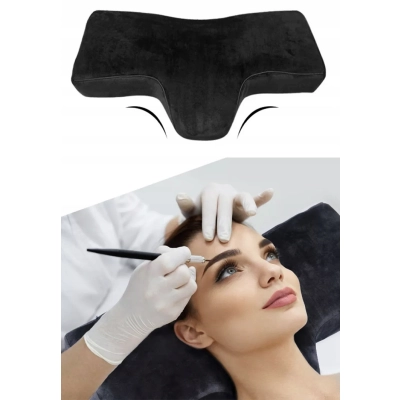 Poduszka do przedłużania rzęs CZARNA MEMORY FOAM