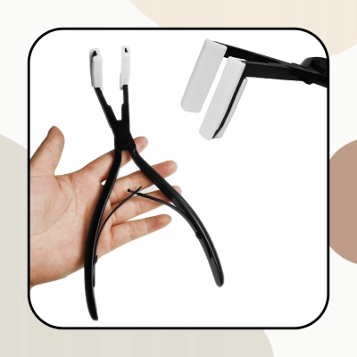 SZCZYPCE cążki do PRZEDŁUŻANIA włosów pasemek PROFESJONALNE solidne