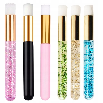 PĘDZELEK do mycia RZĘS oczu SUPER MIĘKKI demakijaż