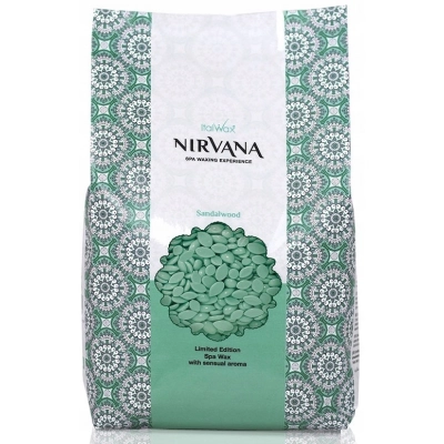 Wosk twardy w granulkach Italwax NIRVANA Sandalwood 1kg do depilacji