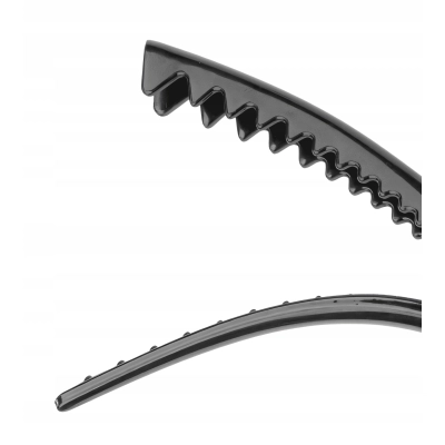 Klipsy spinki KLAMRY z ząbkami do separacji włosów fryzjerskie 6 sztuk