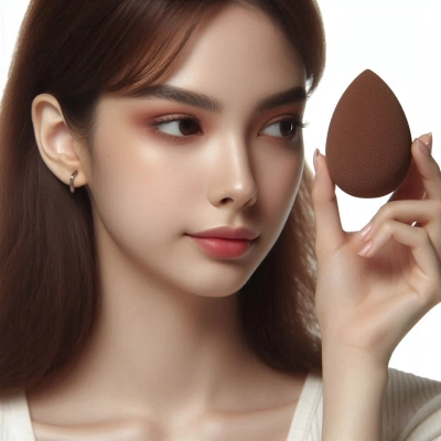 GĄBECZKI do makijażu miękkie PROFESJONALNE do nakładania podkładu 100 sztuk